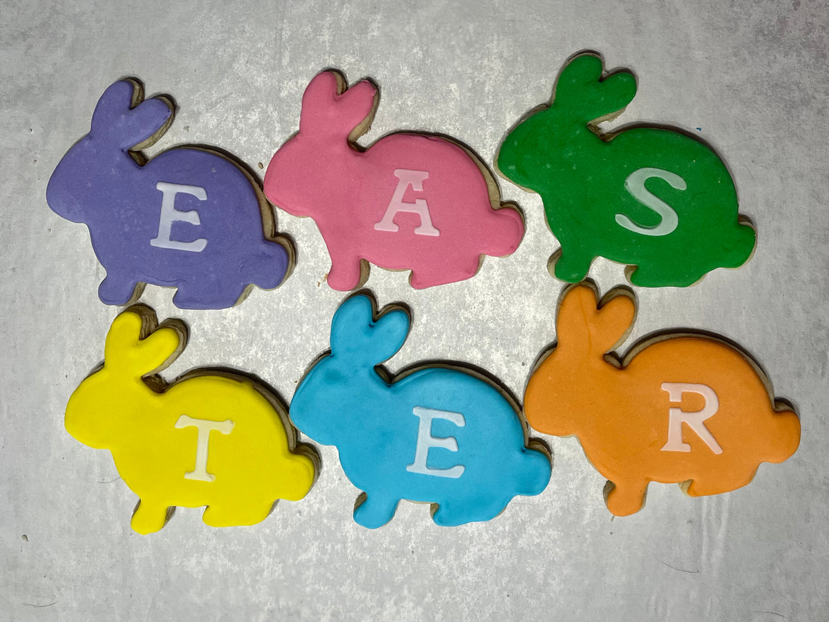 EASTER bunnies Megs & Pegs bakes