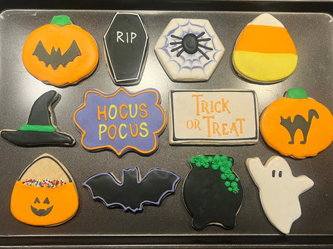 Halloween Cookies - Full Set